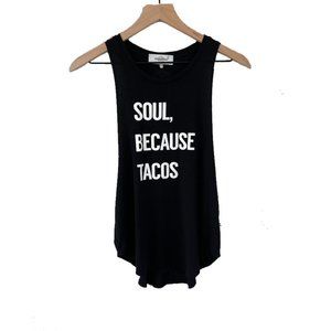 Soulcycle Soul Because Tacos Tank Top